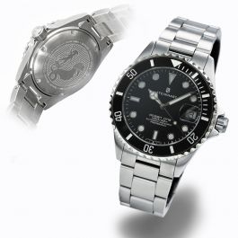 Ocean 39 BLACK Ceramic Diver´s watch  with black frontdesign | by Steinhart Watches