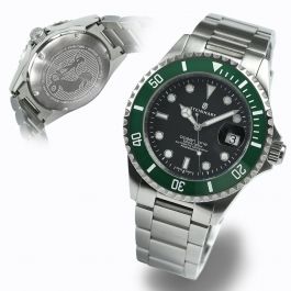 Ocean 39 GREEN Ceramic Diver´s watch  with extraordinary green coloring | by Steinhart Watches