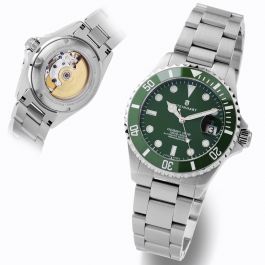 Ocean 39 Double-GREEN Ceramic premium Taucheruhr mit grünen Ziffernblatt | Steinhart Watches 