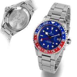 Ocean One GMT BLUE-RED Ceramic blue dial Diver's watch with