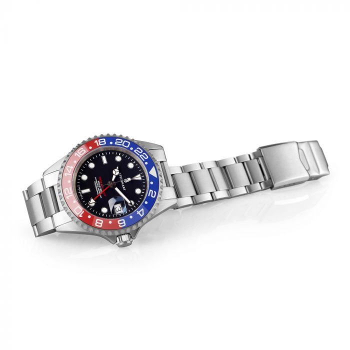 Ocean One GMT BLUE-RED Ceramic Diver Watch
