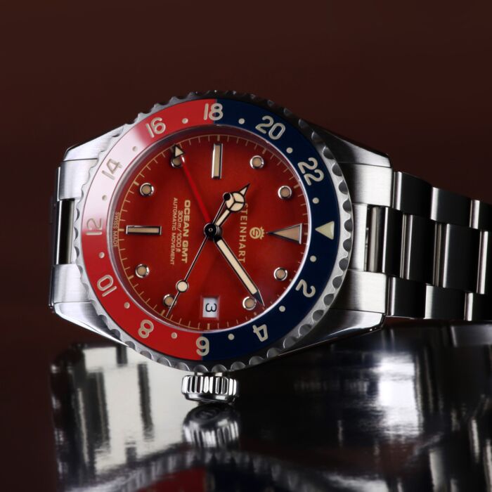 New watch: Steinhart Ocean 39 Vintage GMT Premium Red Ceramic