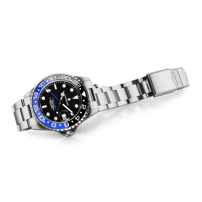 Ocean 39 GMT classic ceramic Diver's watch with swiss clockwork