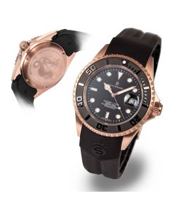 Ocean One PINK-GOLD Ceramic Diver Watch