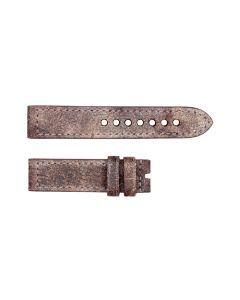 Leather strap bronze brown Vintage size M