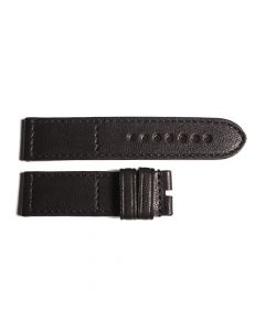 Leather strap black size S