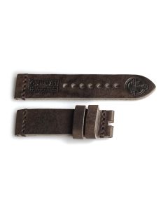 Leather strap Military vintage brown size L