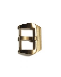 PRE-V buckle Bronze satined 22 mm without logo