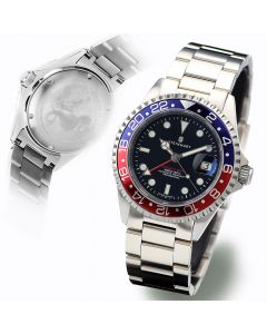 Ocean One GMT BLUE-RED Diver Watch