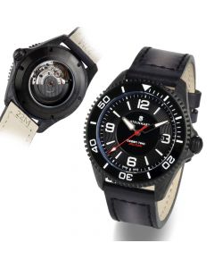 Ocean 2 premium Carbon Black Diver Watch