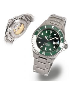 OCEAN One Double-GREEN Ceramic premium Diver Watch