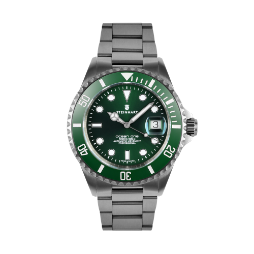 OCEAN One Double-GREEN Ceramic premium Diver Watch