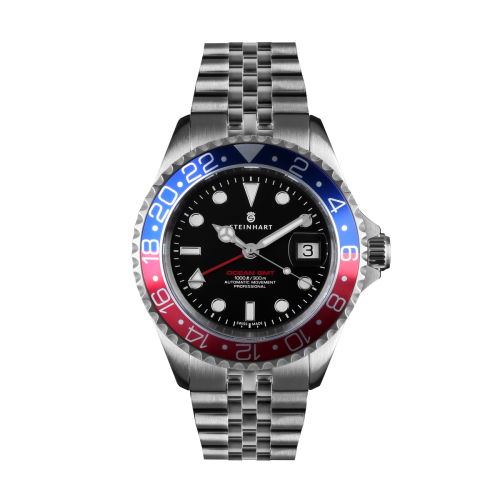 Ocean One GMT BLUE-RED.2  Taucheruhr für Höchstleistungen | Steinhart Watches