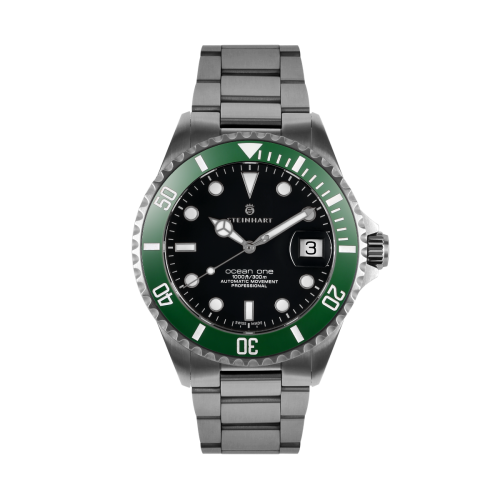 Ocean One GREEN Ceramic Diver Watch