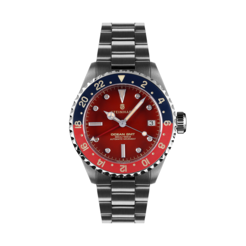 Ocean 39 vintage GMT premium red ceramic