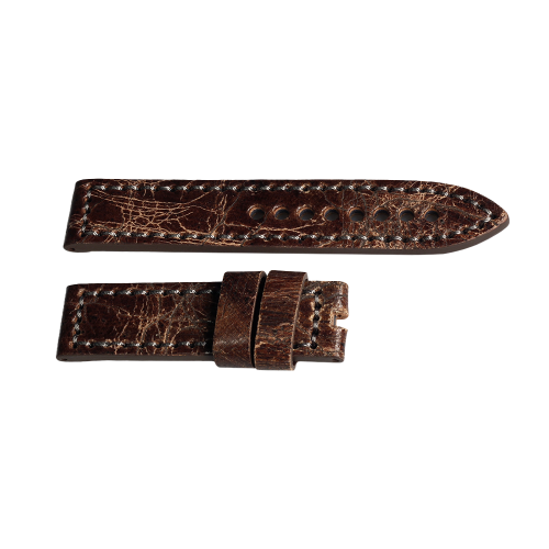 Leather Strap Marine Officer Bronze, Size S