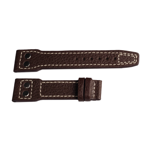 Leather Strap Nav B Chrono 44, Size M
