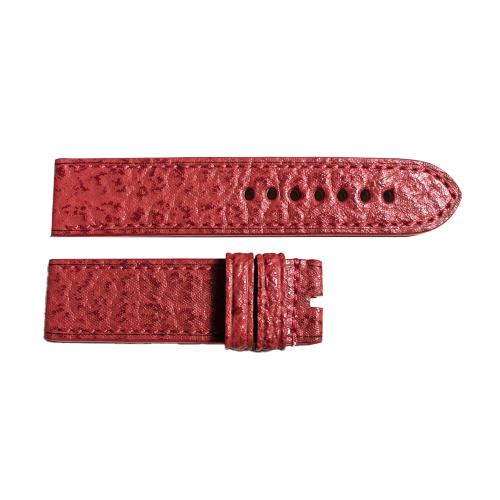 Lederband rot, Größe M  