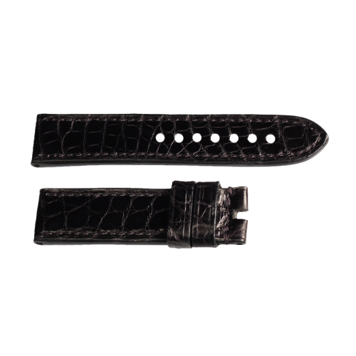 Band Handmade Lousiana Alligator Größe S mit schwarzer Naht 