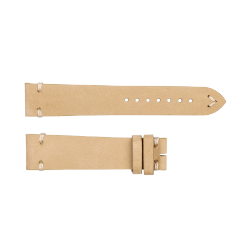 Leather strap for Ocean 39 beige size S