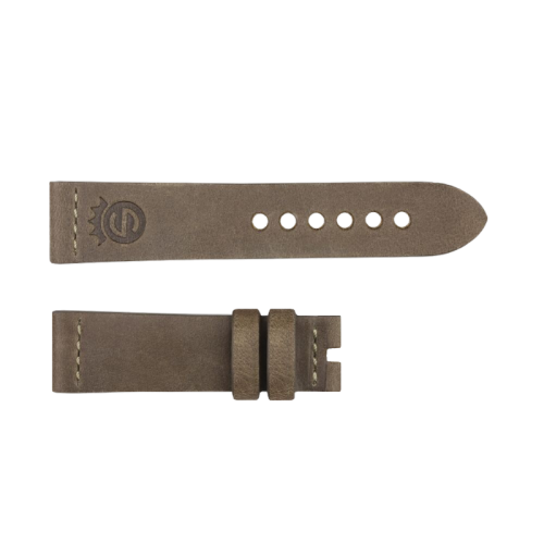 Leather strap for Triton 30 green Größe M