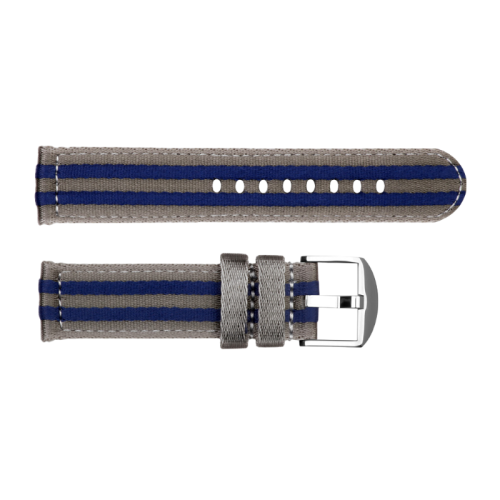 Nato strap grey/blue