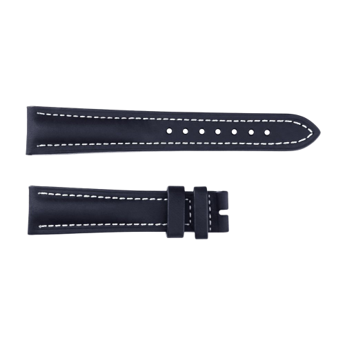 Leather strap blue 20x16 moon phase size S