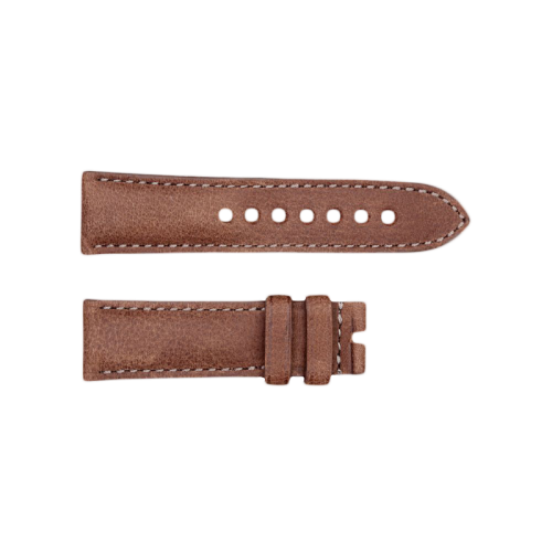 Leather strap brown size S