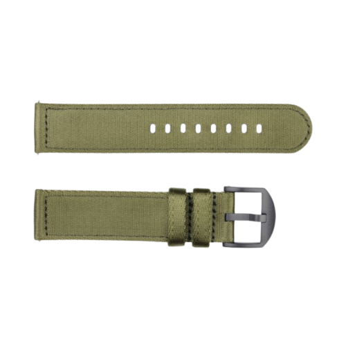 Natoband 20 mm grün mit OEM DLC Größe L