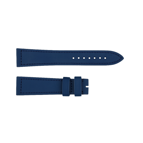 Rubber strap blue 20 mm size M