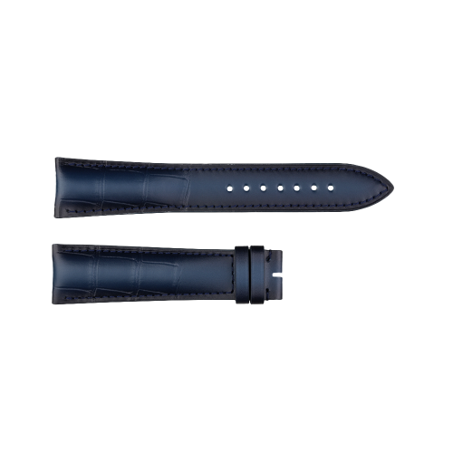 Leather Strap Blue for Barrique Classique, Size M