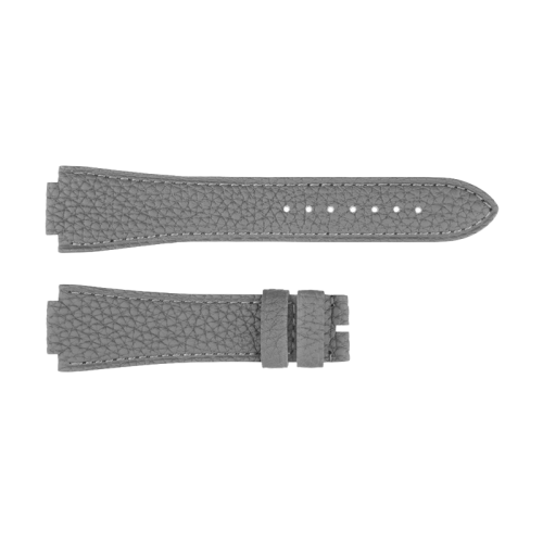 Leather strap dark grey for Architect size M