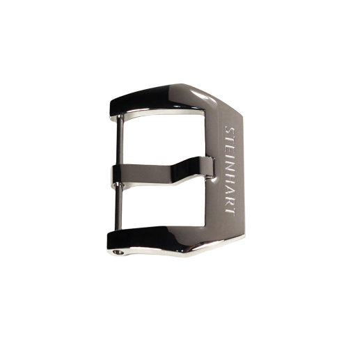 PRE-V buckle polished 22 mm with logo
