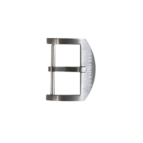 OEM buckle 18 mm Titaniium satin 