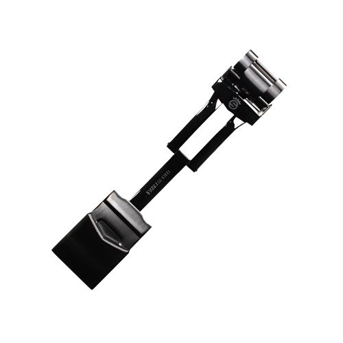 Faltschließe Edelstahl 20mm schwarz für Ocean DLC Modelle