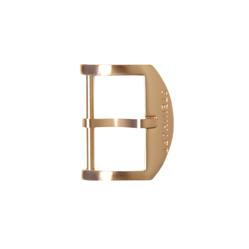 OEM buckle 18 mm pink gold satined